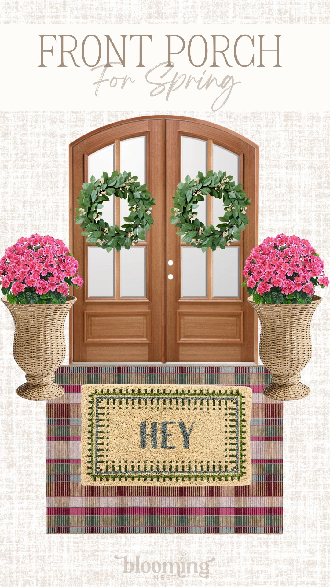 This outdoor rug from target was giving me all the inspo 😍😍😍 

THEBLOOMINGNEST front porch outdoor decor 

#LTKHome #LTKSaleAlert #LTKSeasonal