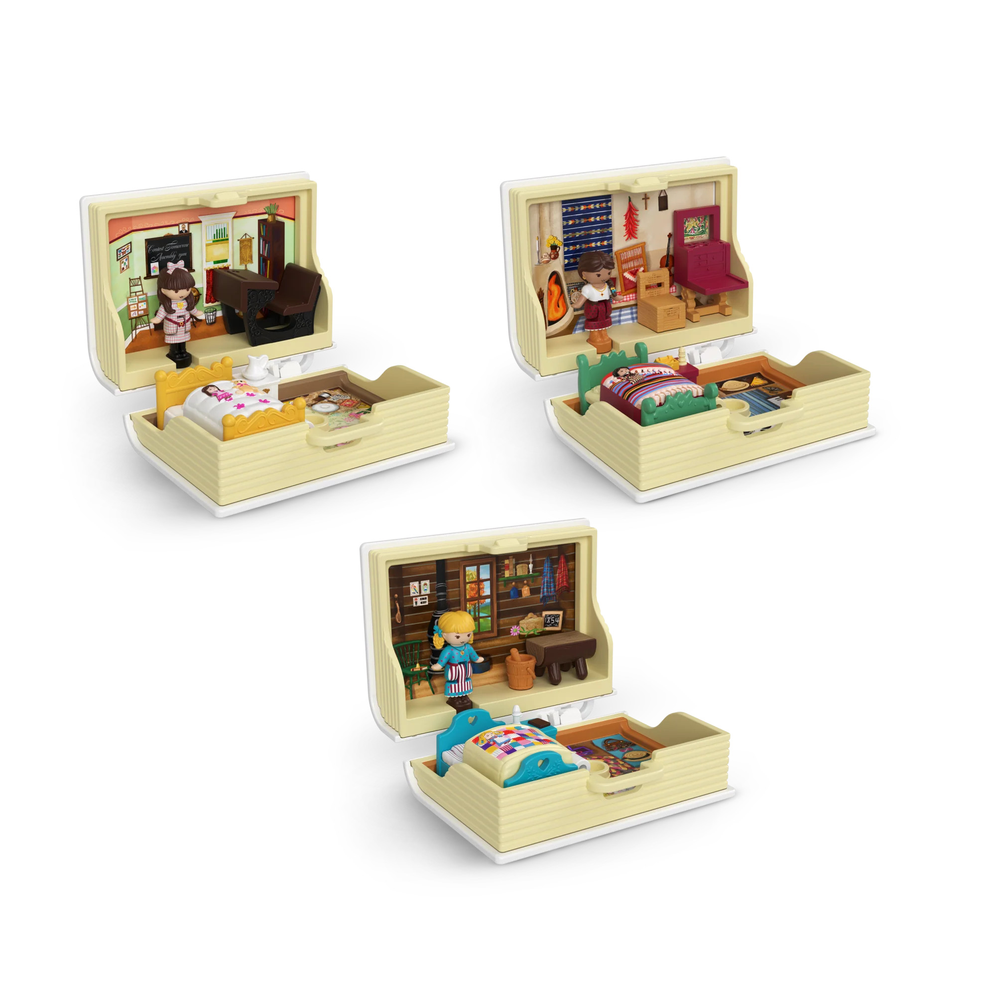 Polly Pocket™ x American Girl® Compact 3-Pack Set | American Girl