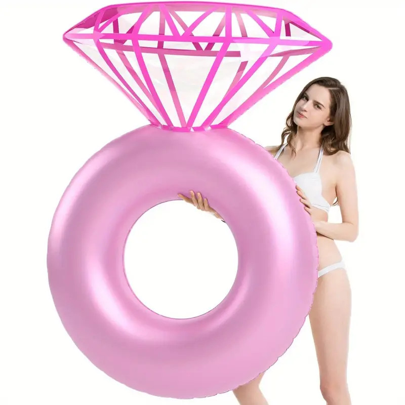 Pool Float Inflatable Engagement Ring Bachelorette Party - Temu | Temu Affiliate Program