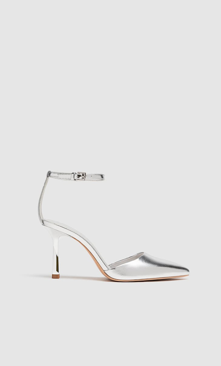 HIGH-HEEL SHOES WITH ANKLE STRAPS | Stradivarius (UK)