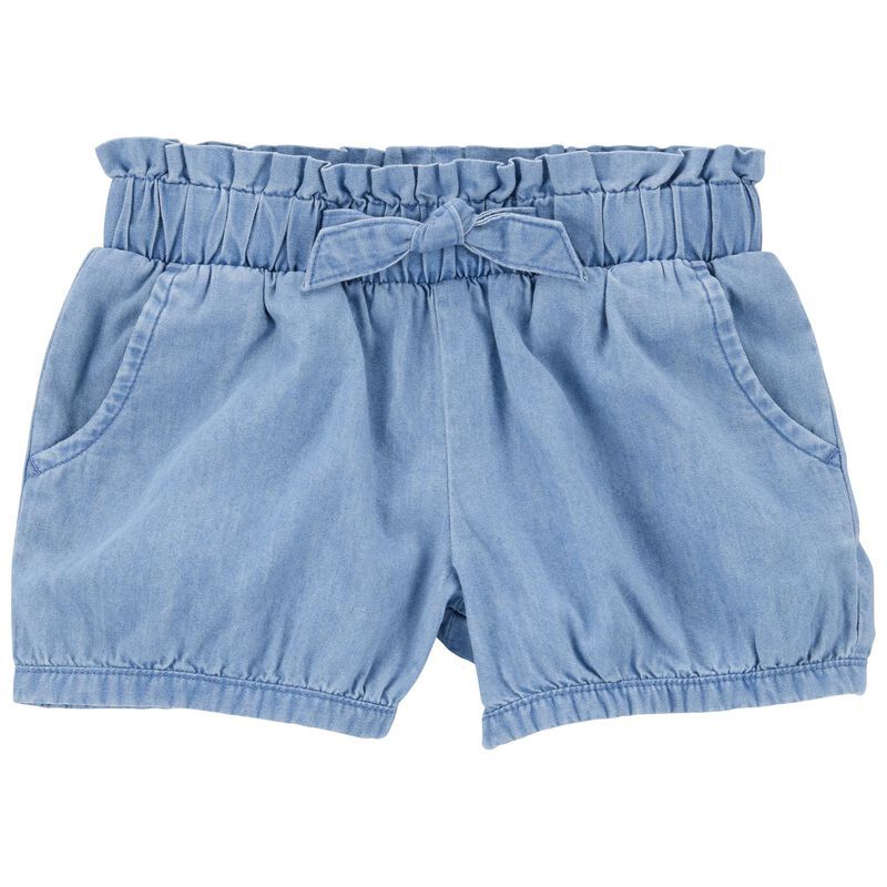 Chambray Pull-On Bubble Shorts | Carter's