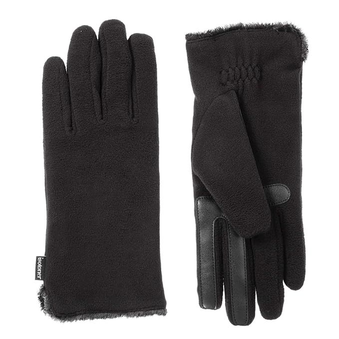 Isotoner Women's Stretch Fleece Gloves with Microluxe and Smart Touch Technology | Amazon (US)