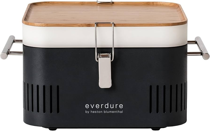 Everdure CUBE Portable Charcoal Grill, Tabletop BBQ, Perfect Tailgate, Beach, Patio, or Camping G... | Amazon (US)