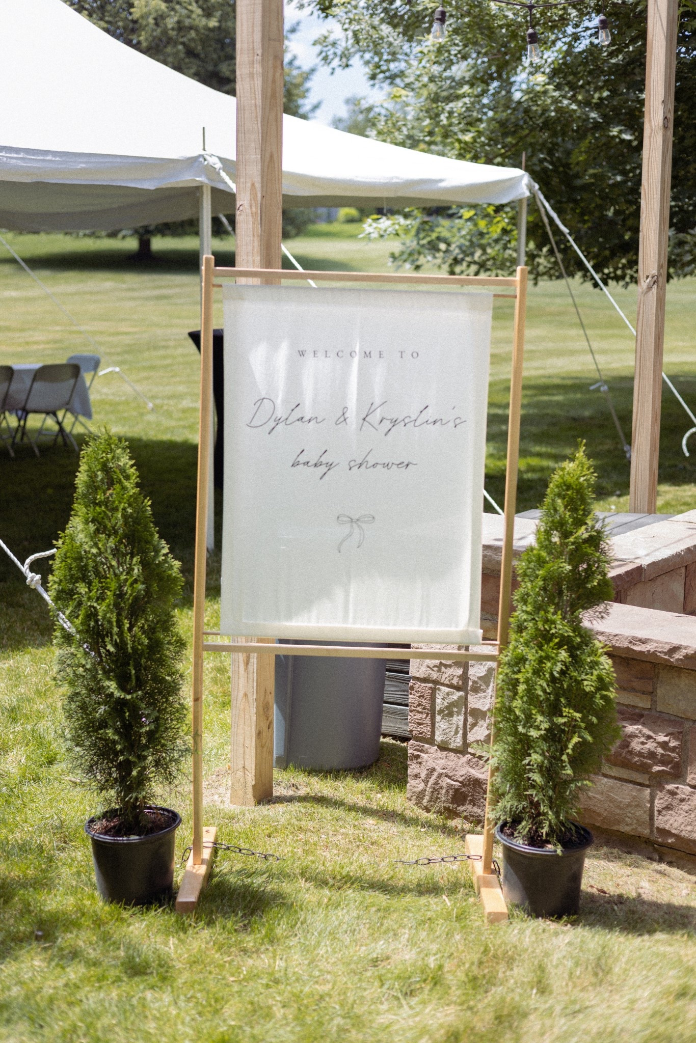 our baby shower sign!! 

#LTKBaby