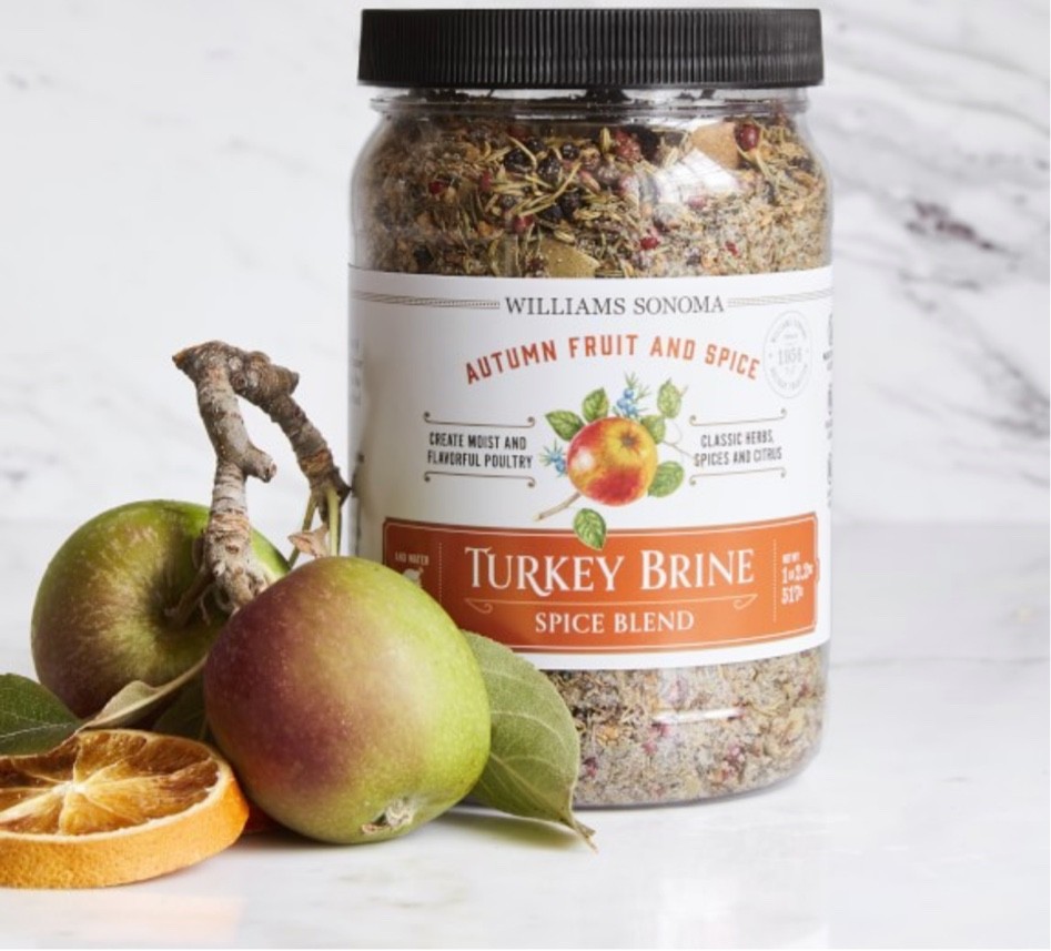 Williams Sonoma Garlic Rosemary Turkey Brine with Brining Bags