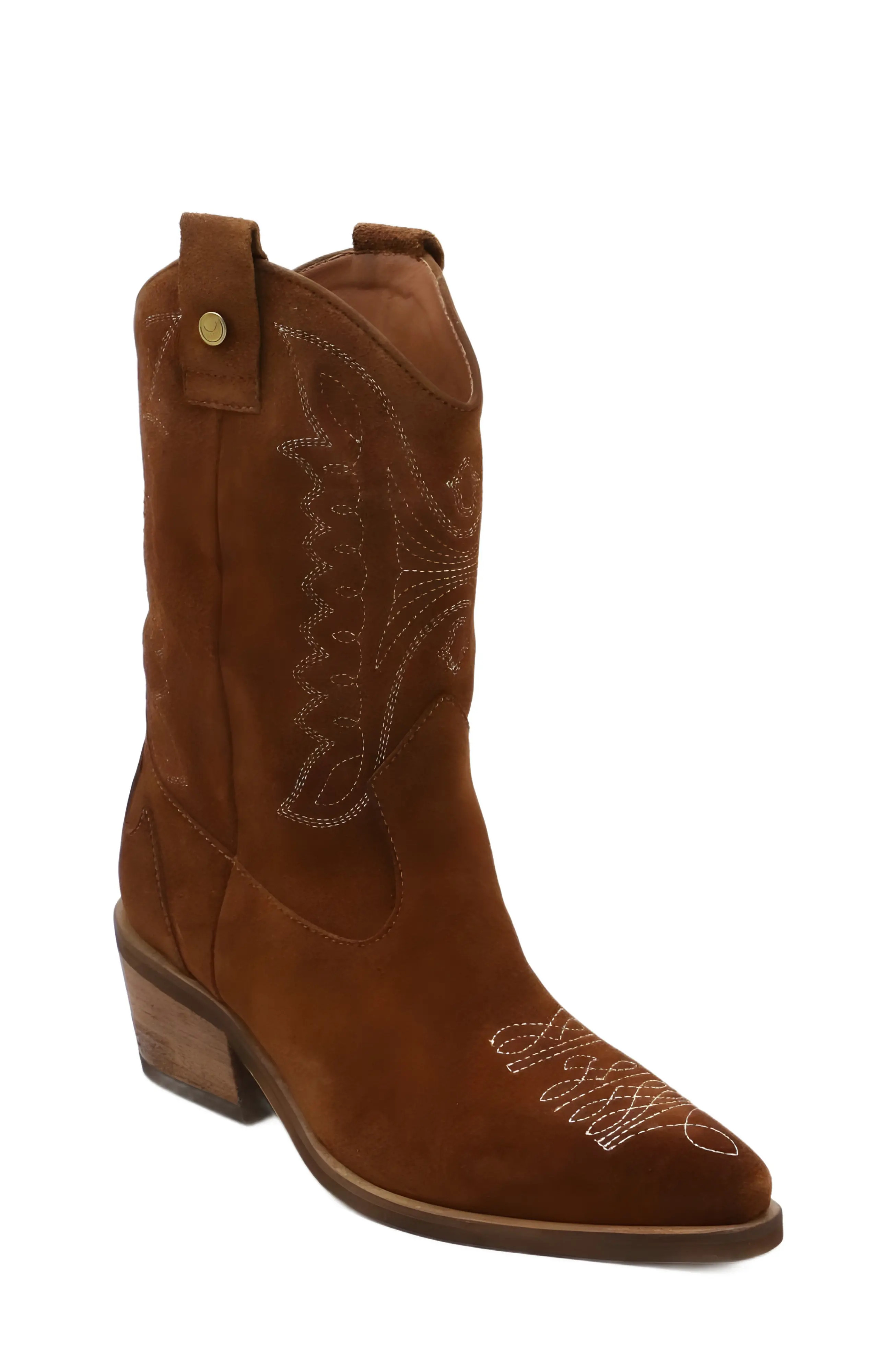 Suede Unstoppable Western Cowboy Boots (Women) | Nordstrom | Nordstrom