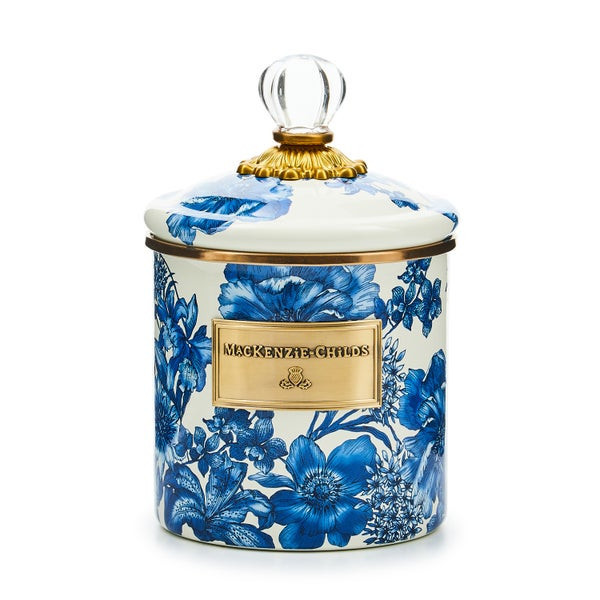 MacKenzie-Childs Royal English Garden Small Canister | MacKenzie-Childs