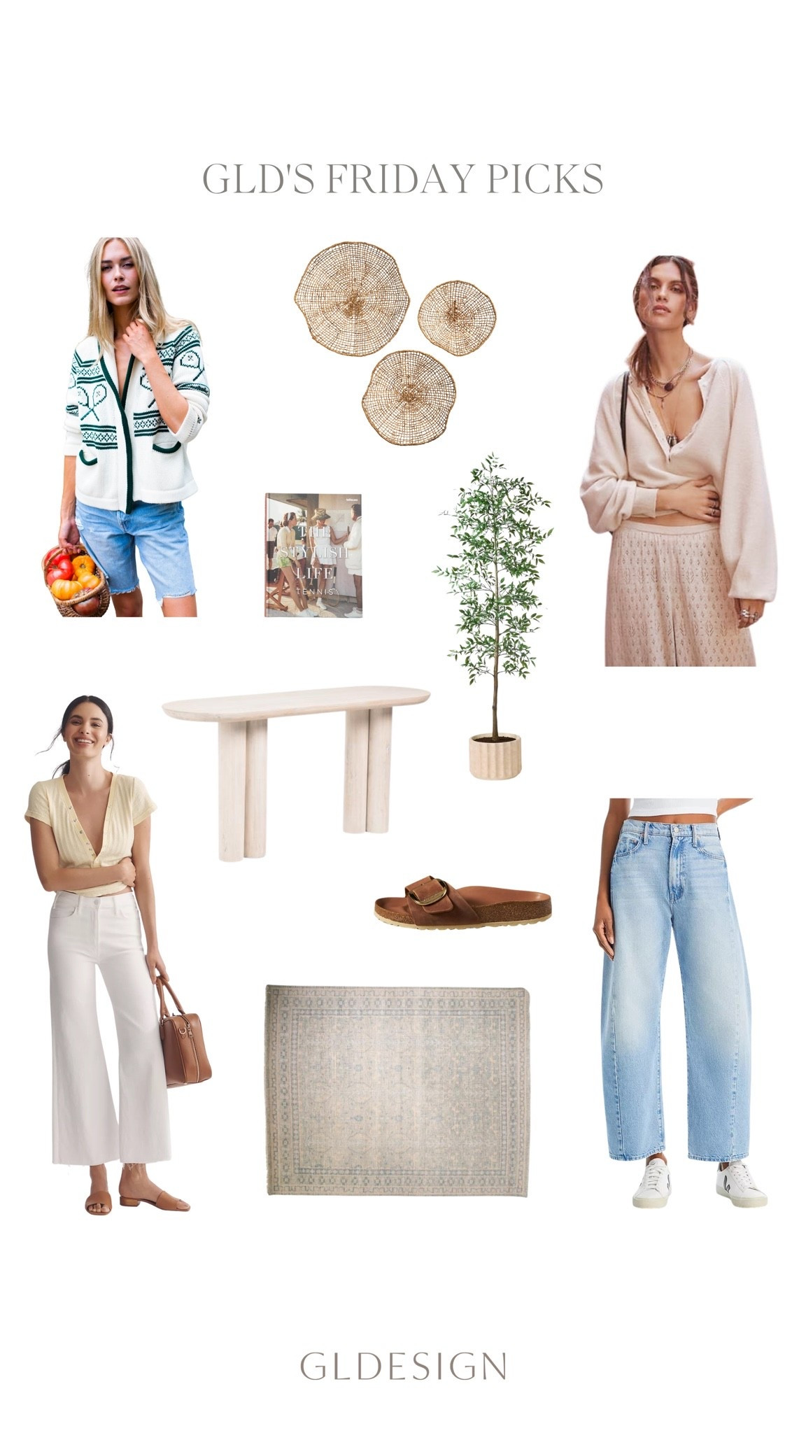 GLDESIGN Friday Picks 
#GLDESIGN #LTKjeans #LTKrugs #LTKcashmere #LTKdecor

#LTKHome #LTKOver40 #LTKootd