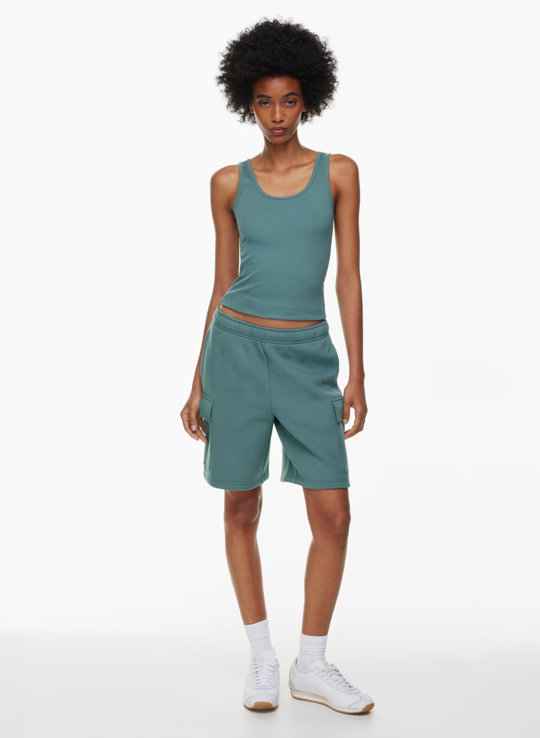 COZY FLEECE MEGA CARGO™ BERMUDA SWEATSHORT | Aritzia