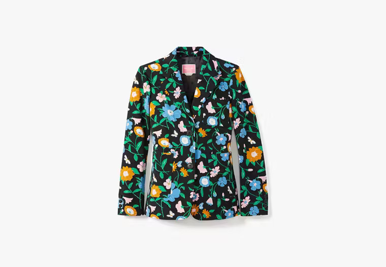 Floral Garden Twill Blazer | Kate Spade (US)