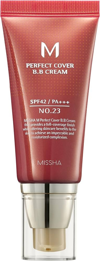 MISSHA M Perfect Cover BB Cream No.23 Natural Beige -Light/Medium with Cool/Neutral Undertone SPF... | Amazon (US)