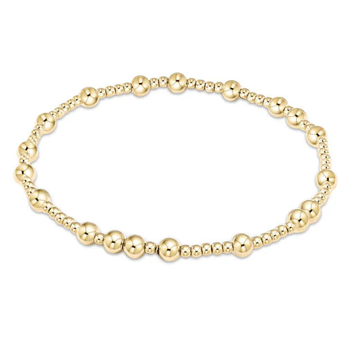 enewton Hope Unwritten 4mm Bead Bracelet - Gold | Smith's of Dublin