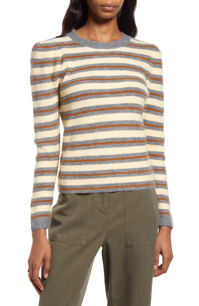 Stripe Crewneck Sweater | Nordstrom