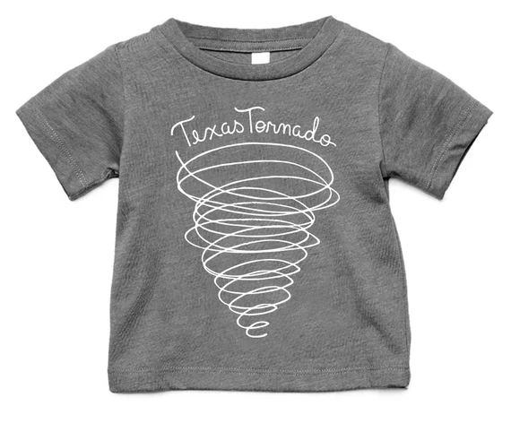 Texas Tornado T-Shirt / baby / toddler / youth / kid | Etsy (US)