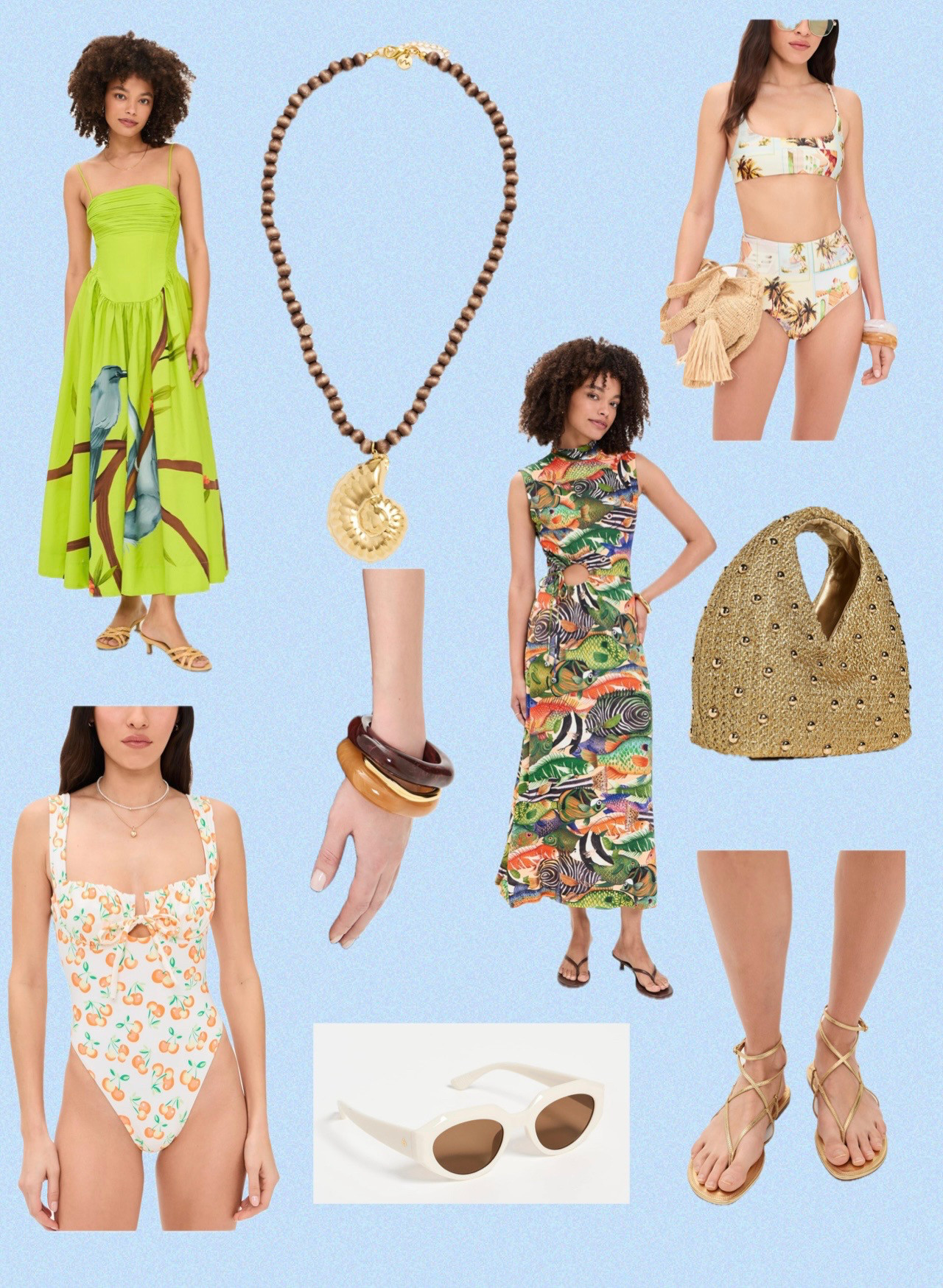 Shopbop vacation essentials!



summer, vacation, tropical, swimwear, europe, beach, farm rio, dolce vita, sunglasses,  

 #LTKootd #LTKSeasonal #LTKTravel