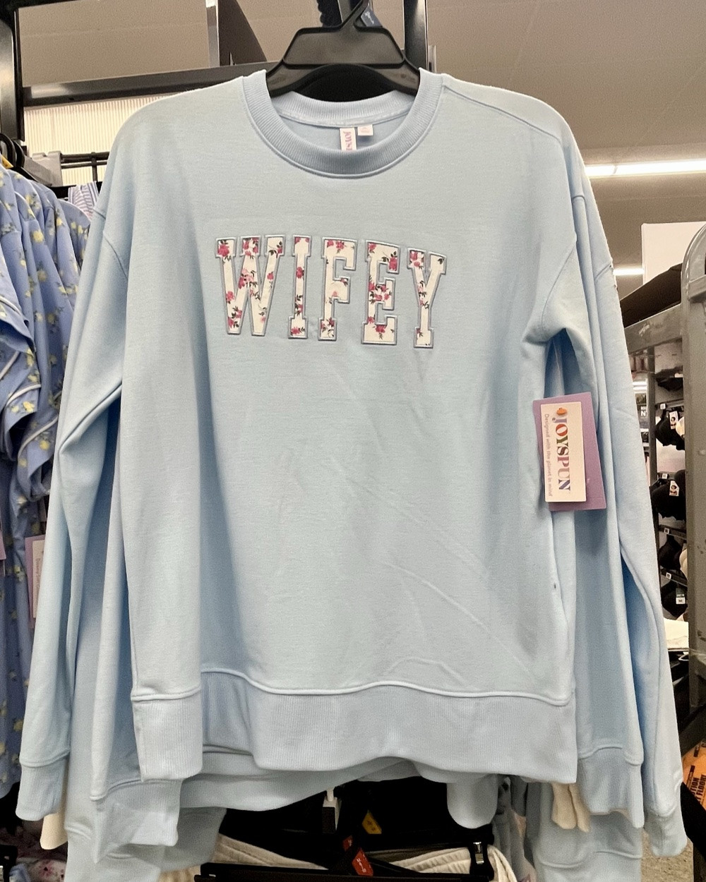 Lightweight Wifey blue sleep shirt at Walmart. Matching shorts available too! 

Bride gift, bridal shower gift, honeymoon gift, honeymoon packing, something blue.

#LTKWedding #LTKSeasonal