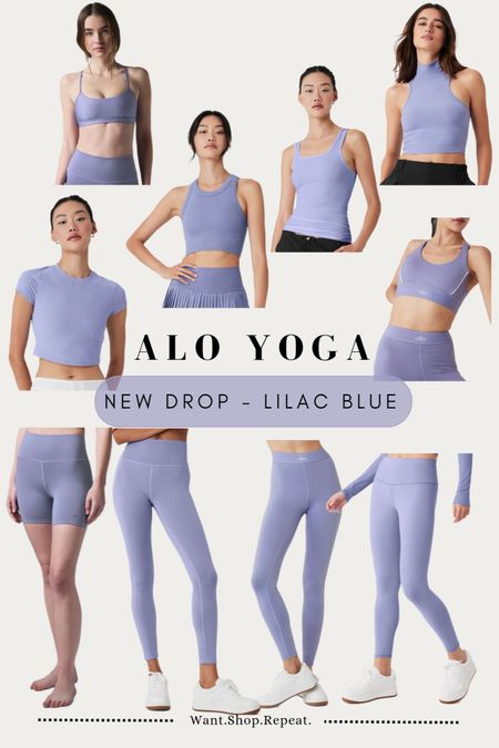 New color drop at all yoga: Lilac Blue! 💜💙 

#LTKfindsunder100 #LTKfitness