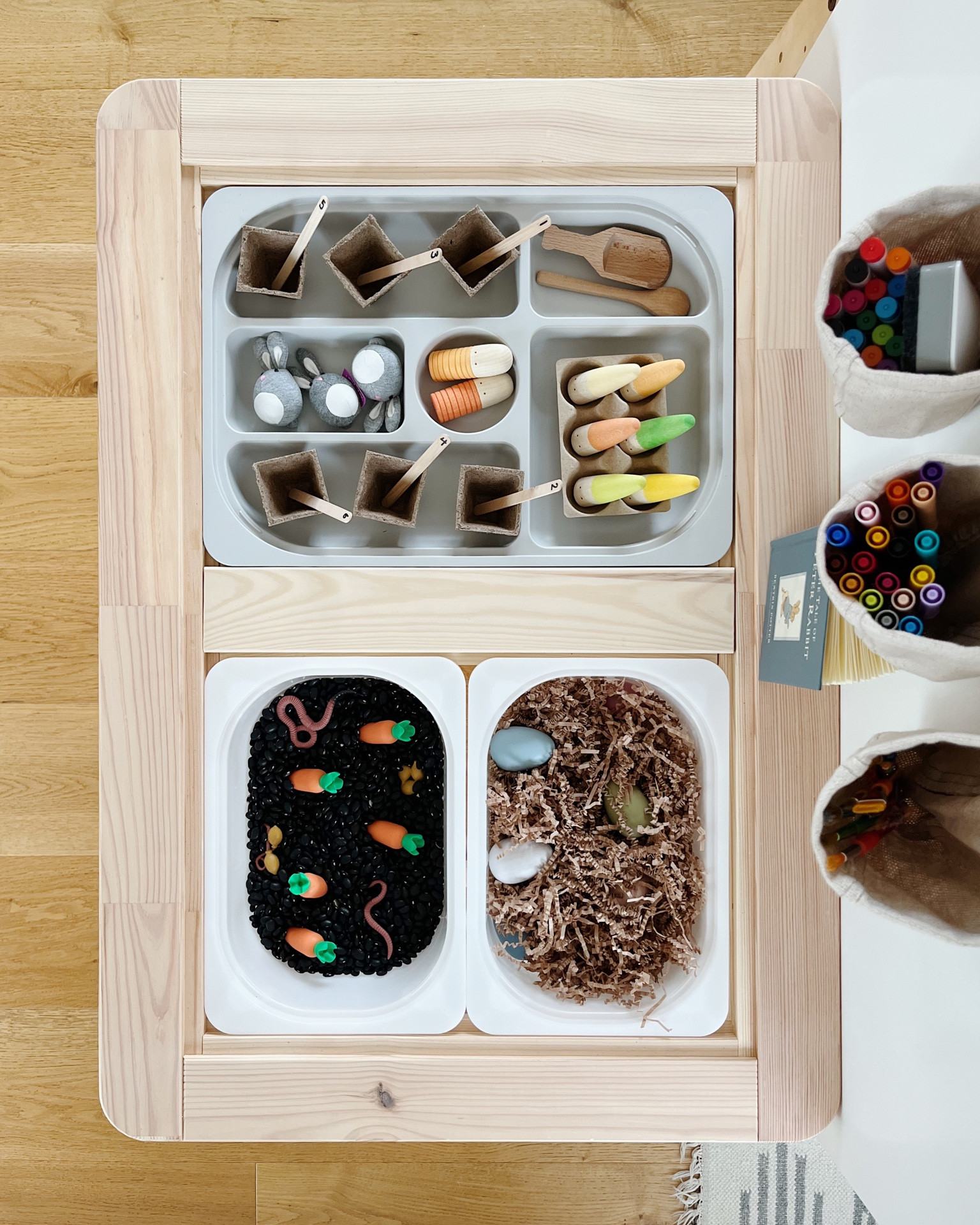 Switching things up. 🥕🥚🐰