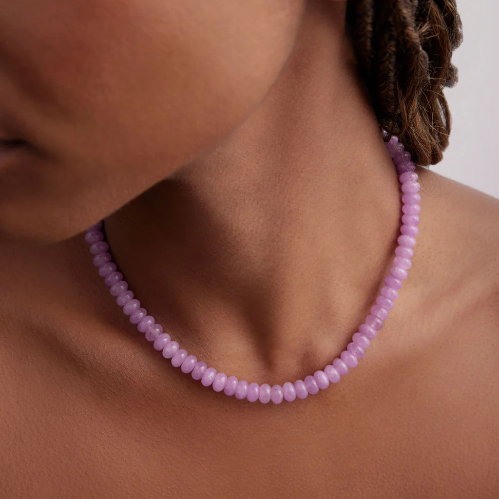 Harbour Island Collar Purple Jade | Mignonne Gavigan