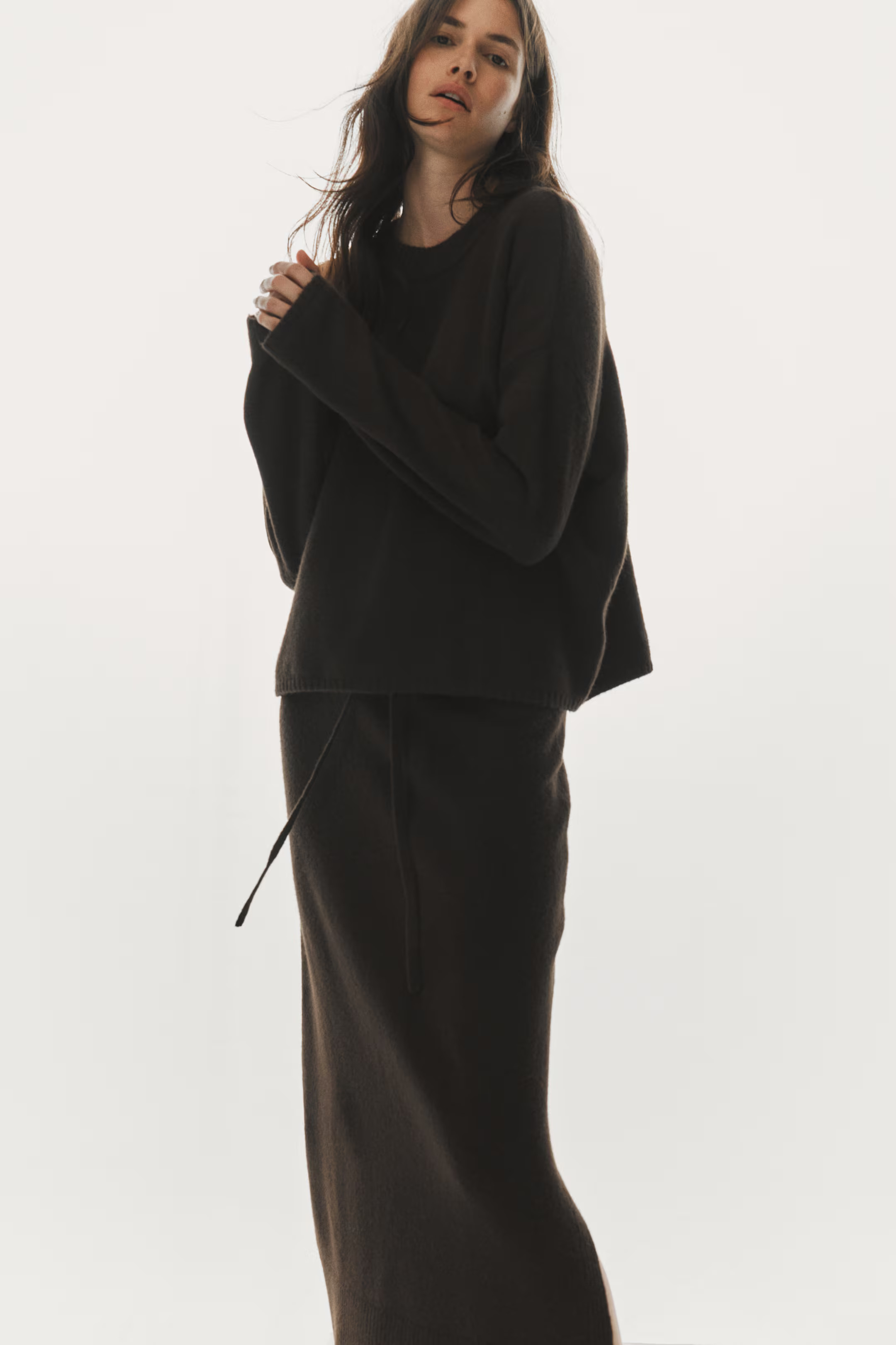 Jumper - Dark brown - Ladies | H&M GB | H&M (UK, MY, IN, SG, PH, TW, HK)