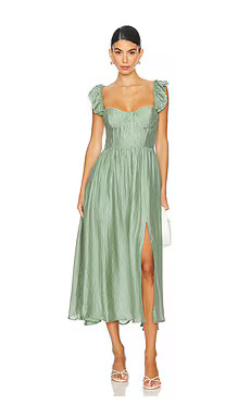 ASTR the Label Wedelia Dress in Sage from Revolve.com | Revolve Clothing (Global)