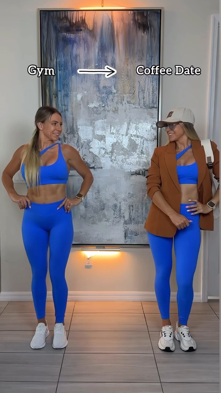 Gym to coffee outfit 💙 matching activewear set perfect for workouts, coffee runs, errands, travel days, and everyday athleisure style.


gym outfit, activewear set, matching workout set, gym to coffee outfit, athleisure outfit, coffee run outfit, everyday activewear, sporty chic outfit, travel activewear, workout outfit, casual activewear, blue activewear set

#LTKU #LTKActive #LTKgrwm