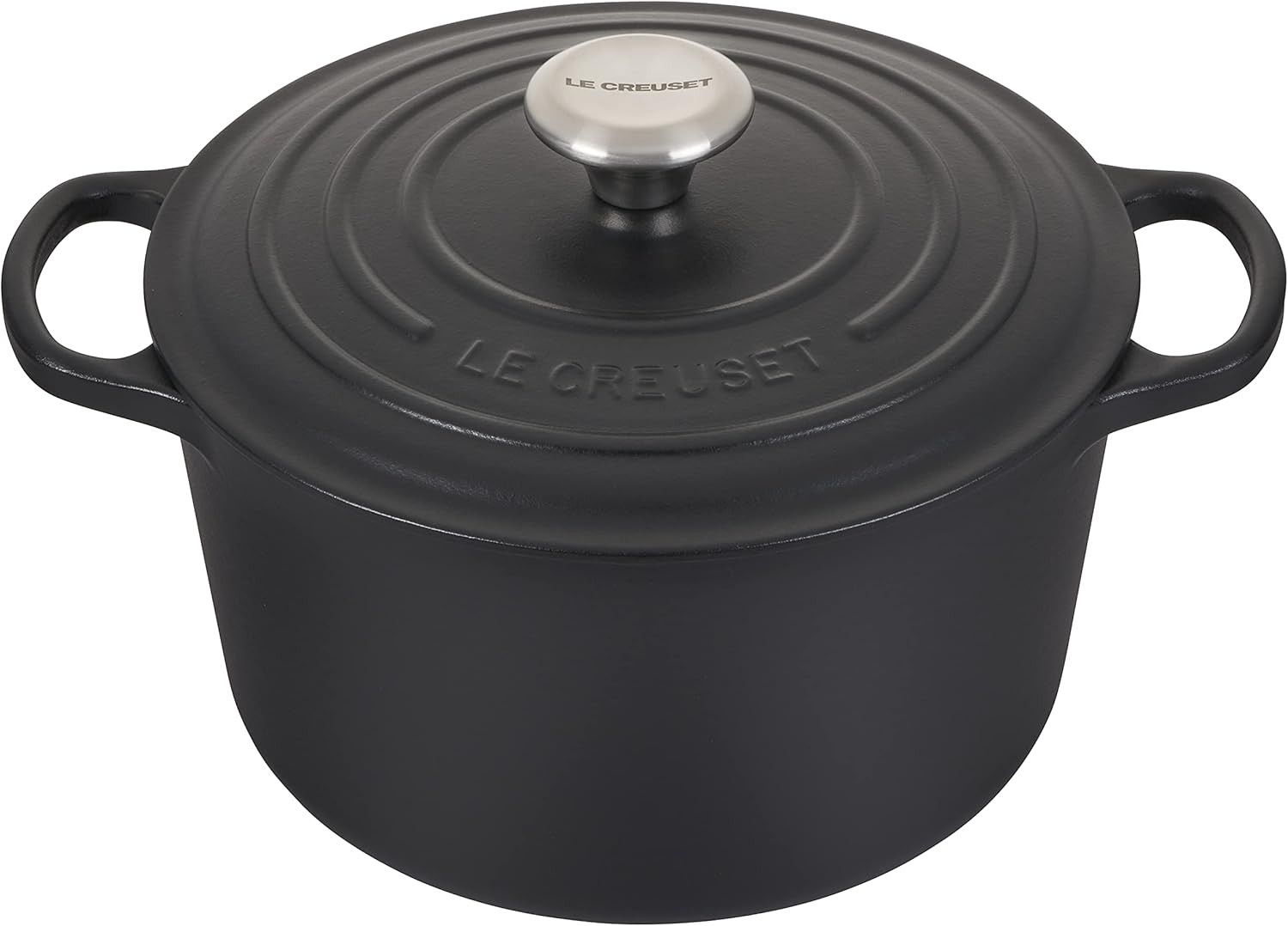 Le Creuset Enameled Cast Iron Signature Deep Round Oven, 5.25qt., Oyster | Amazon (US)