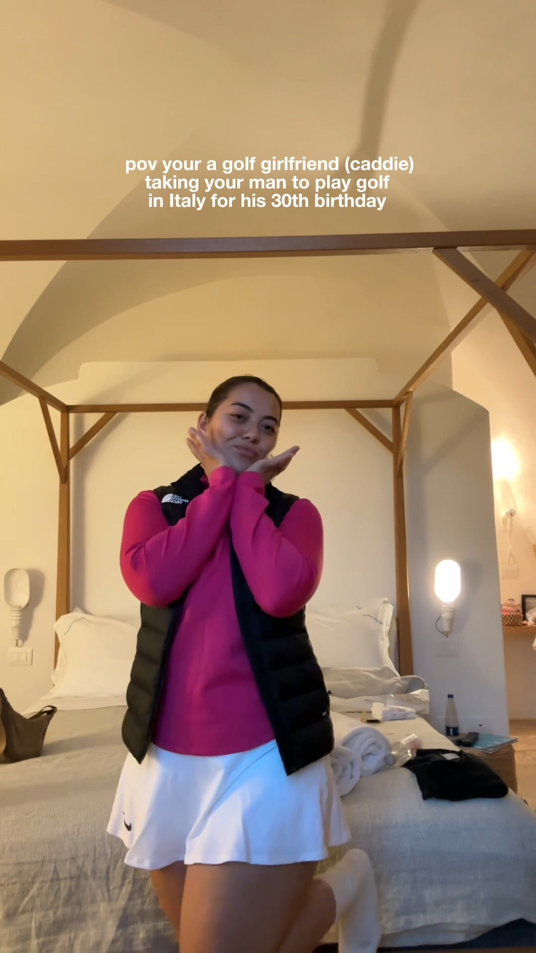 Golf girlfriend or caddie? I got you 🏌️‍♀️⛳️ look cute and ready to play! 

#LTKfitness #LTKMostLoved #LTKVideo