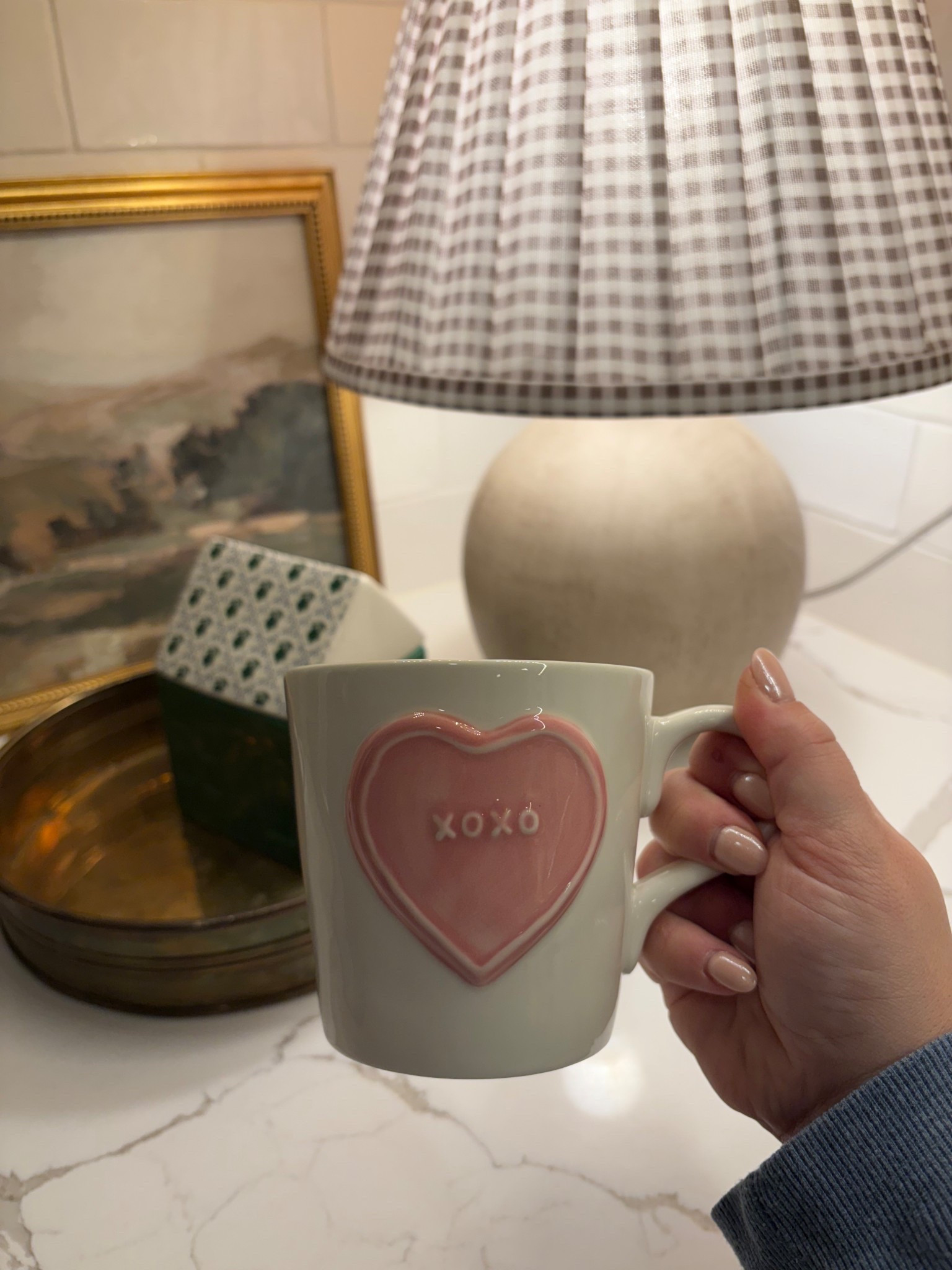 Feeling the love with this heart mug in my coffee corner, the perfect Valentine’s Day find 💞 

#LTKmorningroutine #LTKHome #LTKdayinmylife