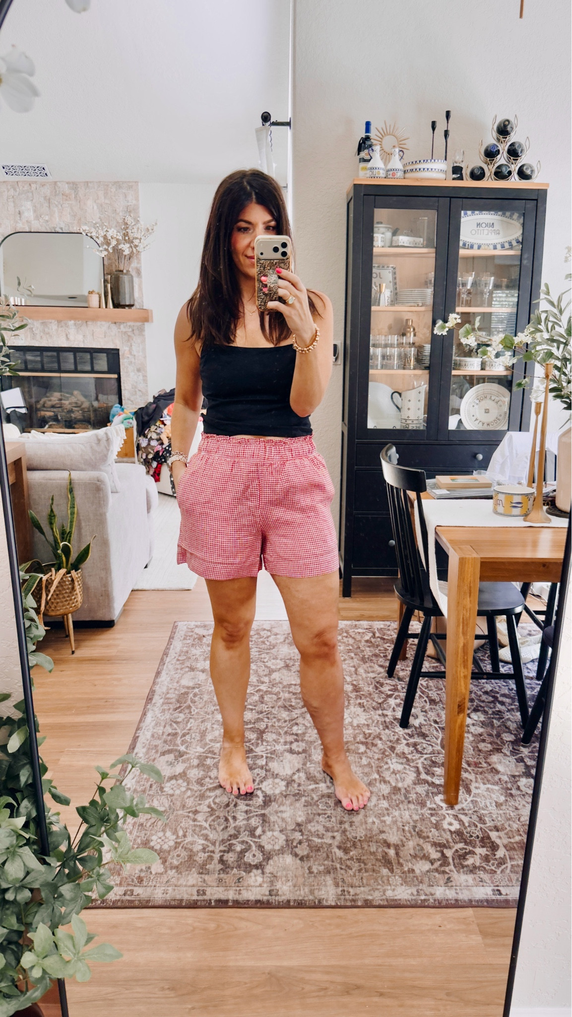 In a medium linen halter and medium linen shorts

#LTKTall #LTKMidsize #LTKOver40