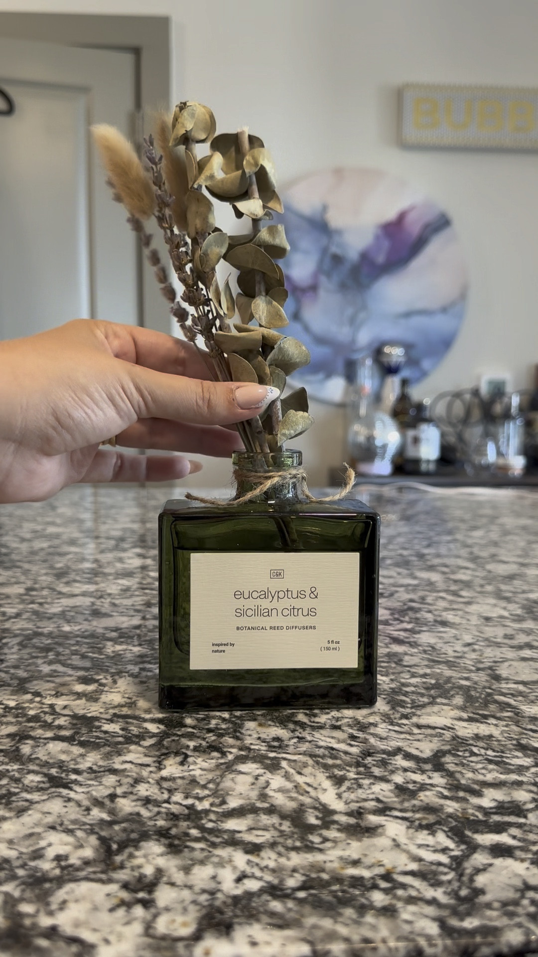 Elevate your space with our reed diffusers, featuring elegant dried flowers and natural essential oils for a refreshing, nature-inspired fragrance. Feel relaxed and calm, just like in nature.

#LTKHome #LTKFindsUnder50 #LTKVideo