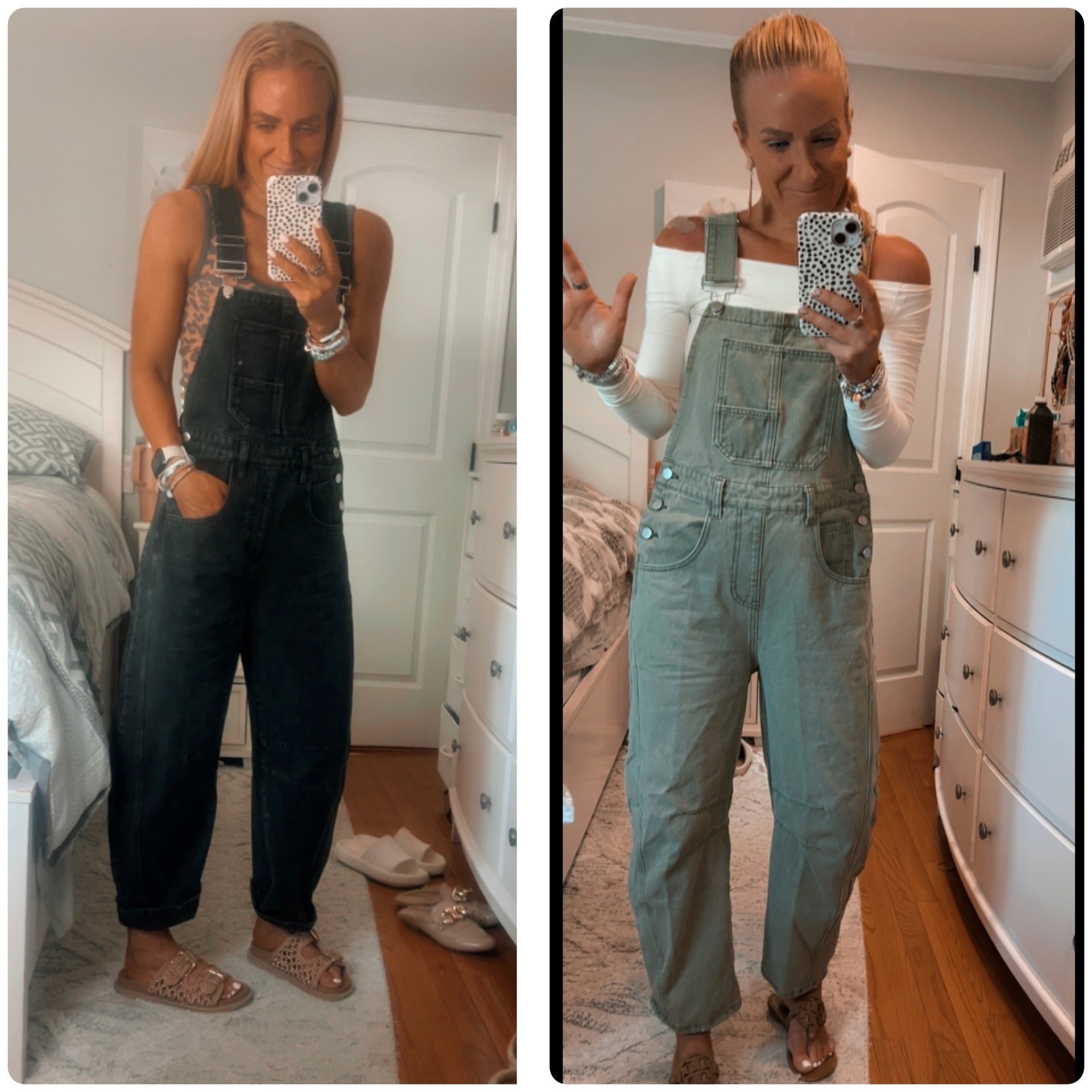 Wearing size small
In overalls

#LTKmomlife #LTKootd #LTKSaleAlert