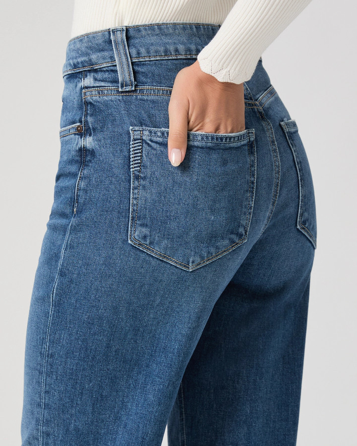 Stevie Ankle Straight Jean | Paige