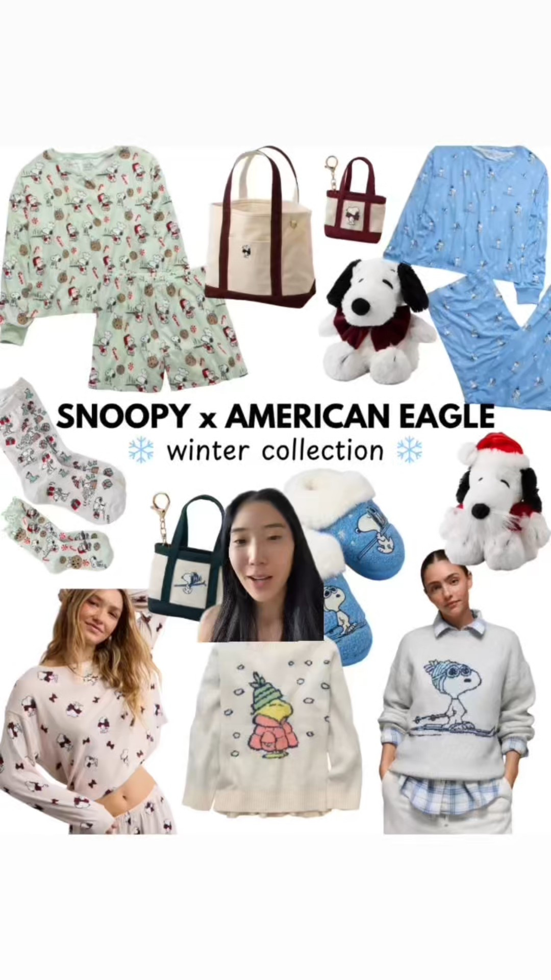 Snoopy x American Eagle winter collection!!🩵

#snoopy #americaneagle #peanuts #pajamaset #giftguide #giftidea #christmas #holiday #bag #loungewear #jewelry 

#LTKGiftGuide #LTKSeasonal #LTKStyleTip