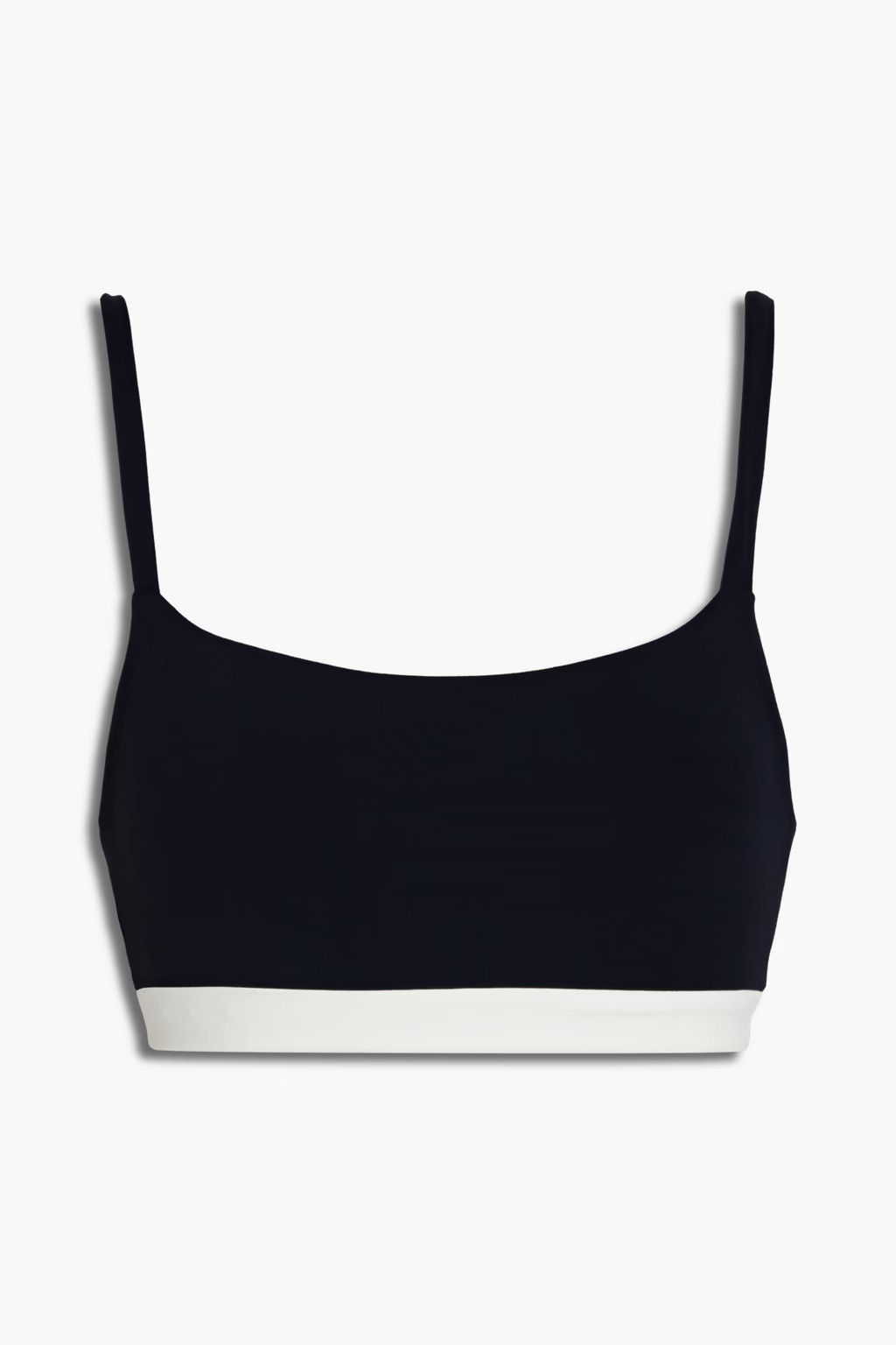 Indigo Two-tone stretch sports bra | SPLITS59 | THE OUTNET | The Outnet (US and CA)