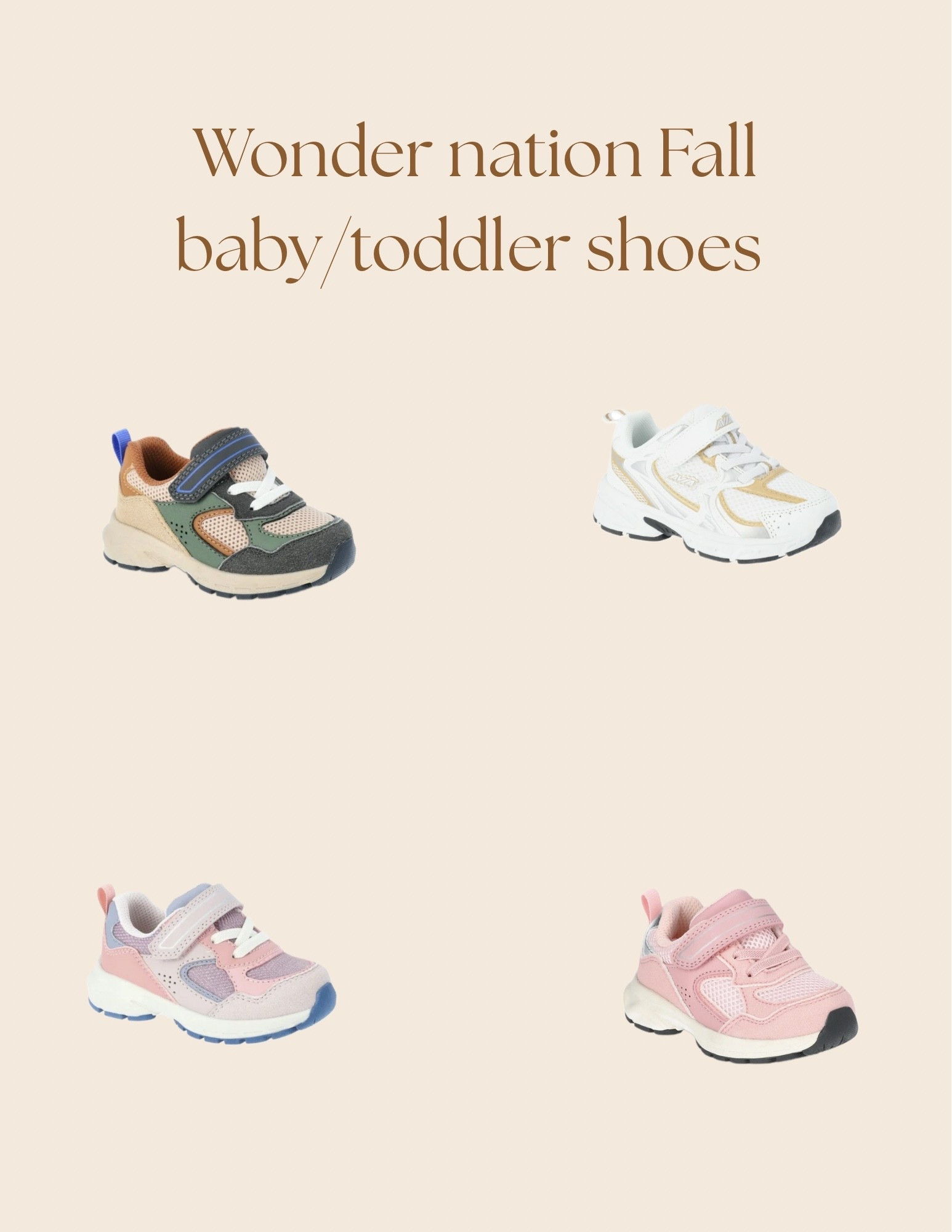 Wonder nation NB Dupes for fall🤩

#LTKShoeCrush #LTKKids #LTKBaby