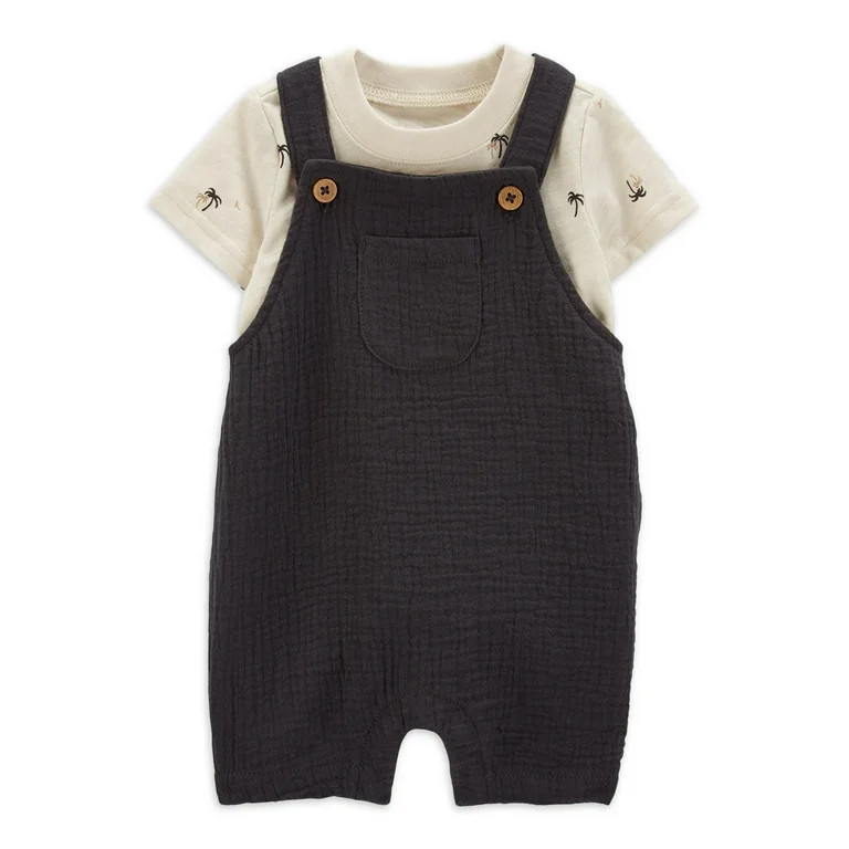 Carter's Child of Mine Baby Boy Overalls, 2-Piece, Sizes 0/3-24 Months | Walmart (US)