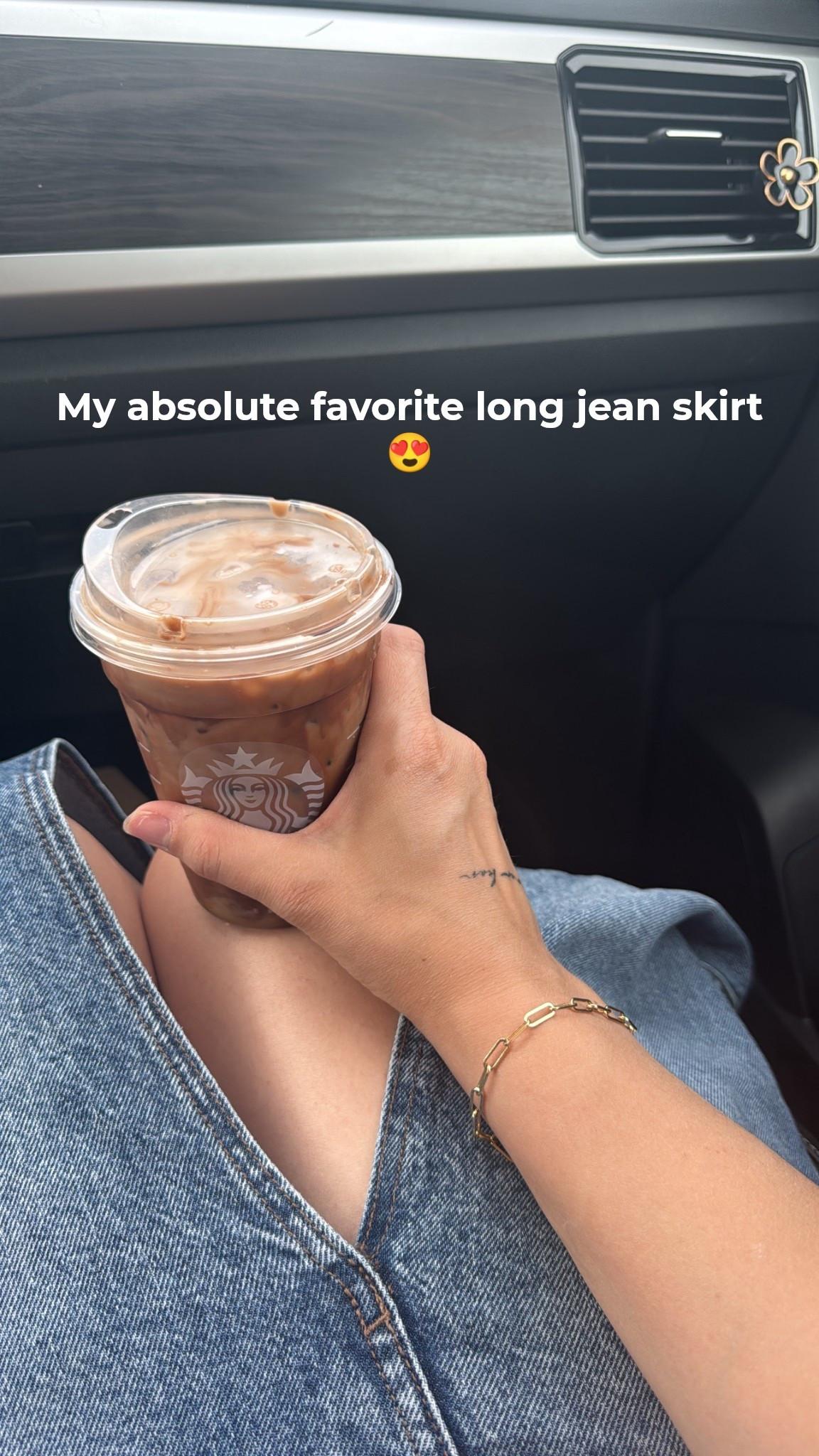 SO comfortable & high quality jean skirt! Perfect for transitioning to Fall weather 🍂

#LTKSeasonal #LTKWorkwear #LTKStyleTip