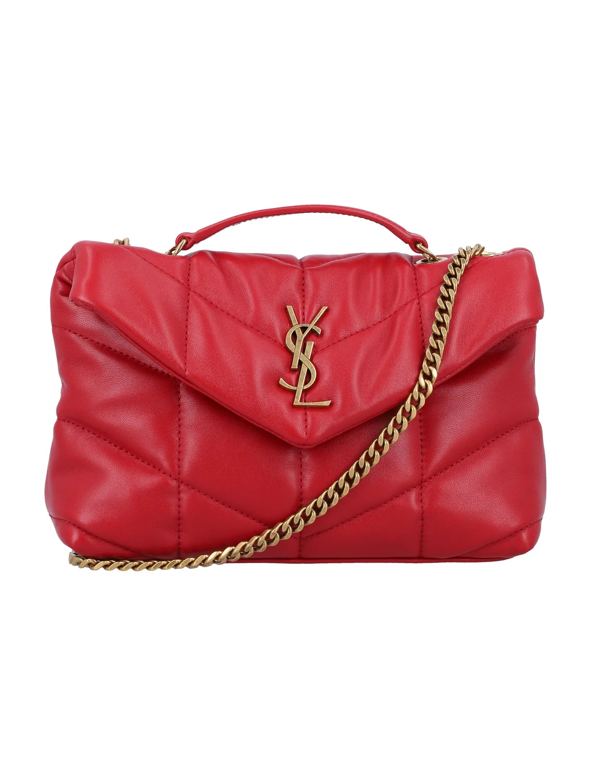 Saint Laurent Toy Puffer Quilted Shoulder Bag | Cettire Global