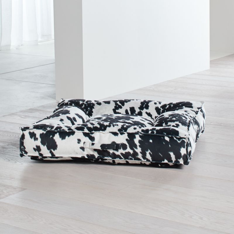 Piazza Large Wrangler Tufted Dog Bed + Reviews | Crate & Barrel | Crate & Barrel