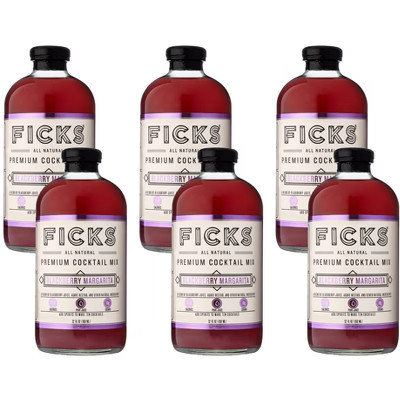 Ficks Blackberry Margarita Cocktail Mix - Case of 6/32 fo | Target