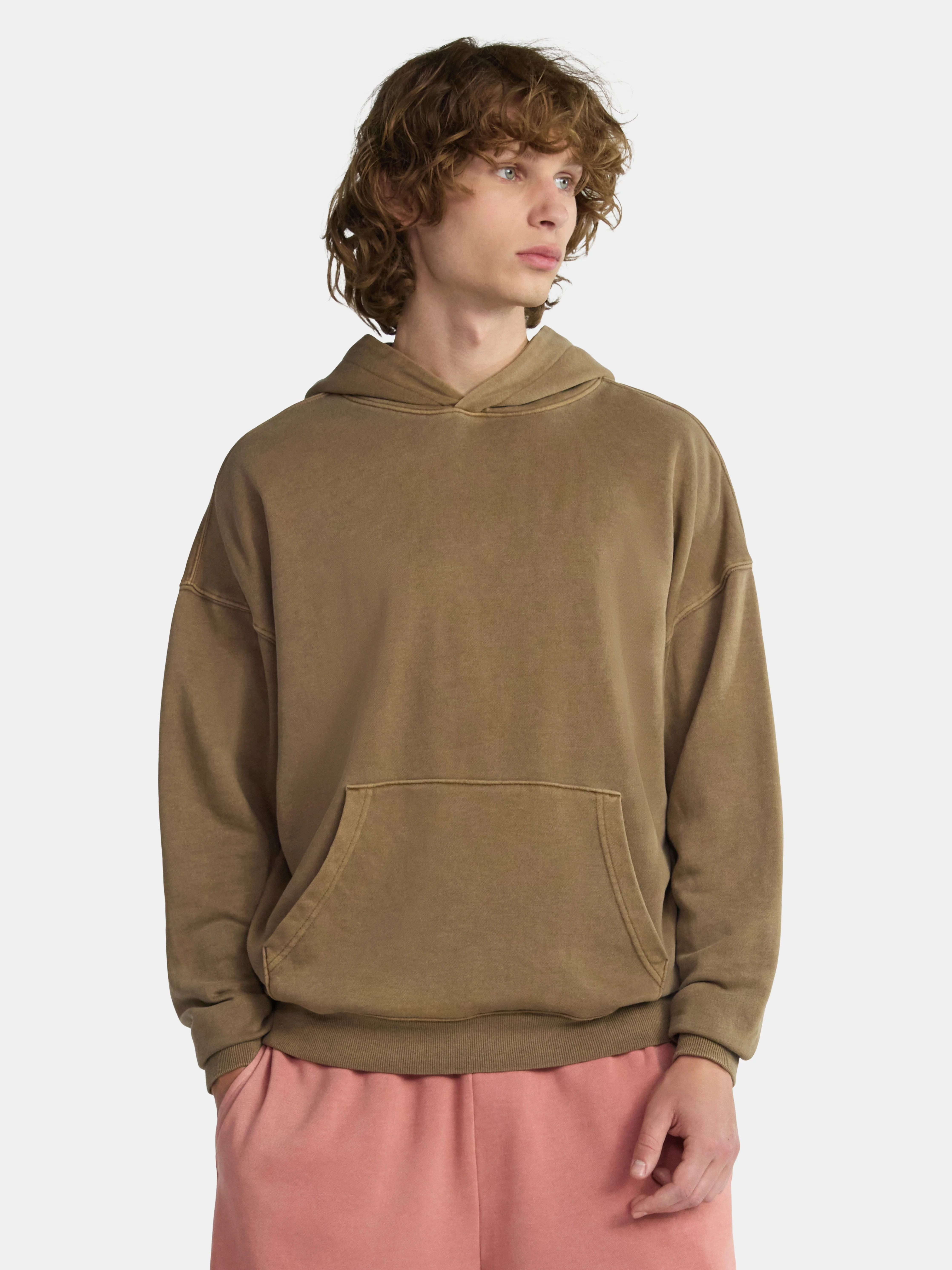 No Boundaries Oversized Hoodie with Long Sleeves, Men's & Big Men's | Walmart (US)