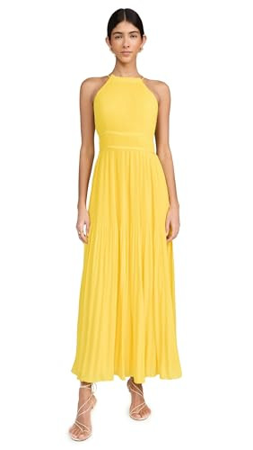 AMUR Women's Garren Midi Dress, Sunlight | Amazon (US)