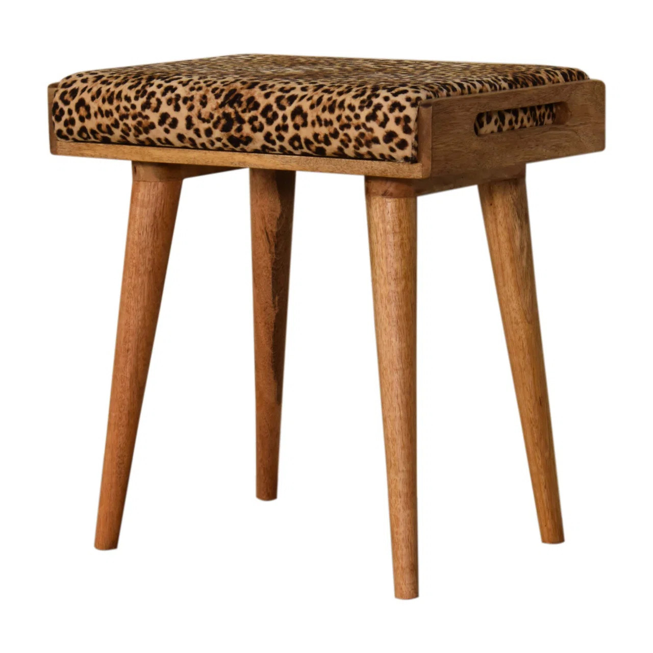 Mobley Solid Wood Accent Stool | Wayfair UK