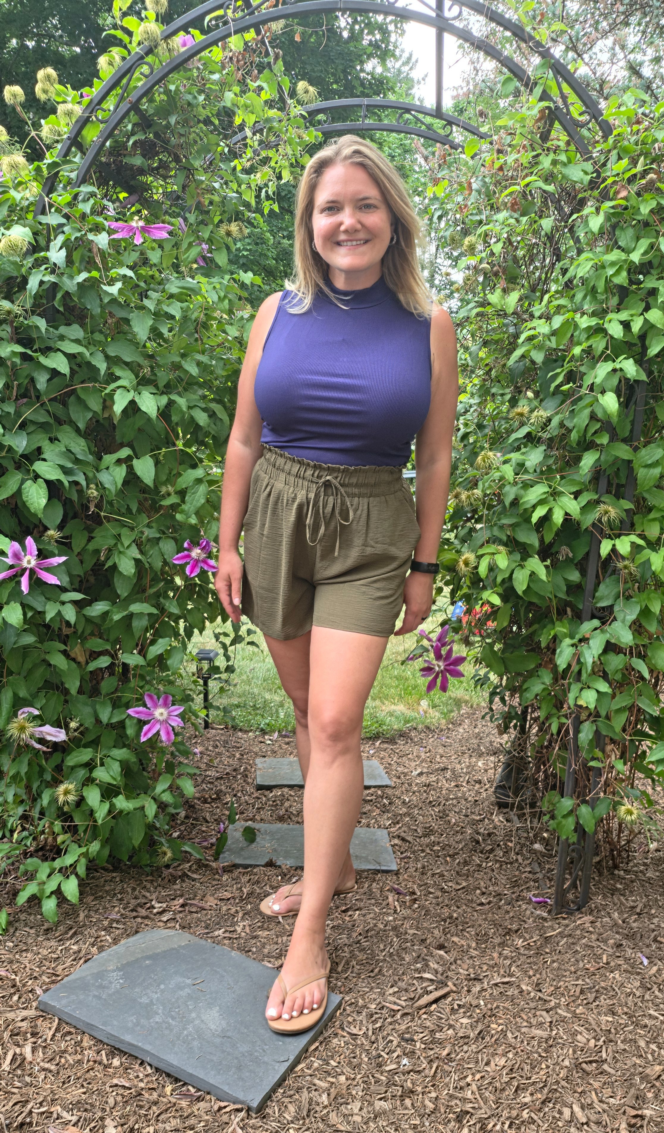 Casual day out outfit details!Wearing my favorite ANRABESS mock neck tank paired with the matching ANRABESS shorts with pockets for an effortless summer look. This set is lightweight, comfortable, and perfect for errands, travel days, or just everyday mom life.Easy pieces you'll reach for again and again. ✨

#LTKootd #LTKMidsize #LTKdayinmylife