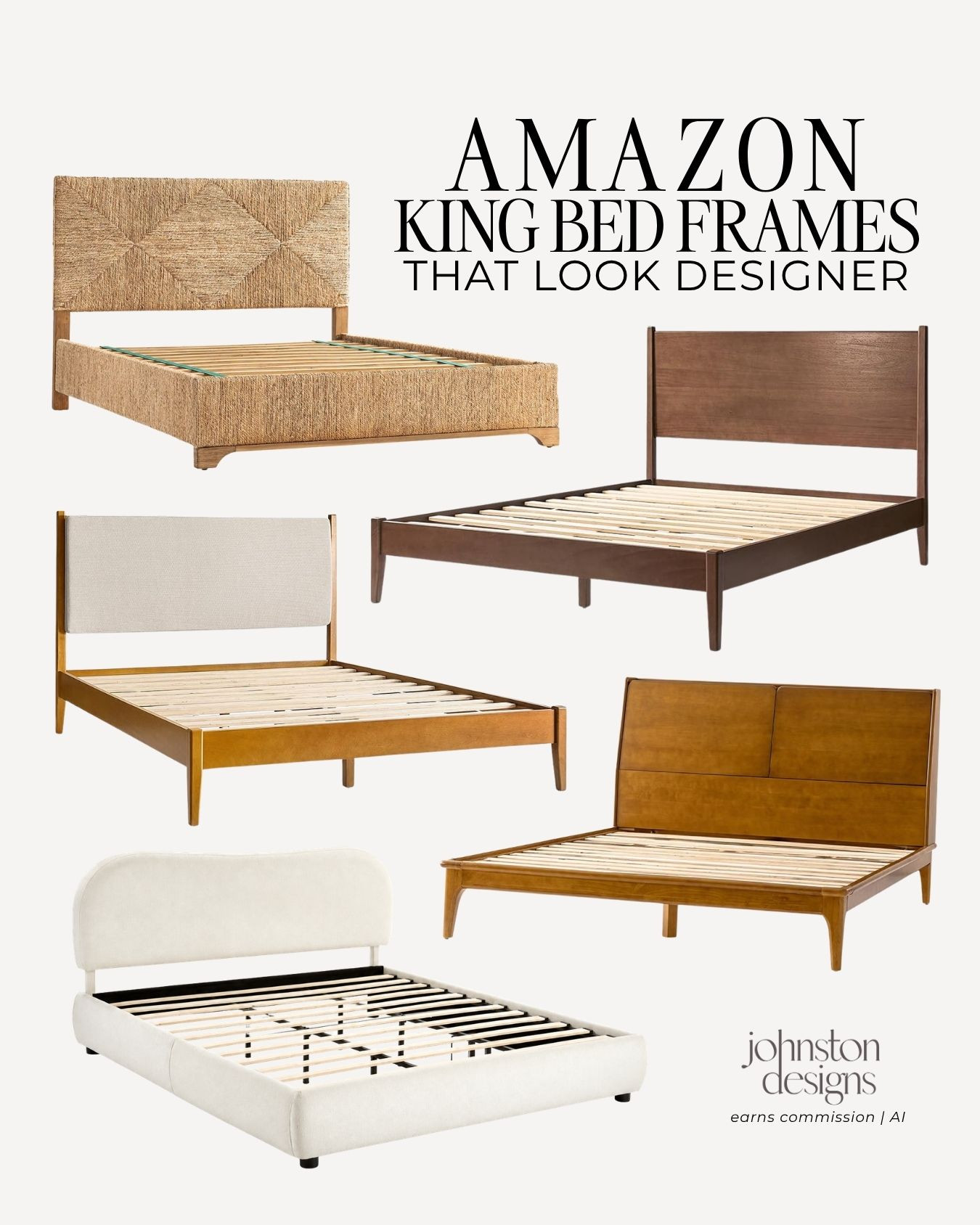 These Amazon king bed frames look so designer! 🤍 From woven textures to warm wood and soft upholstered styles, these finds make such a pretty starting point for a bedroom refresh.

Amazon bedroom furniture, king bed frames, upholstered beds, wood bed frames, woven bed frame, neutral bedroom inspiration, designer look for less

#amazonhome #kingbed #bedframe #bedroomfurniture #bedroominspo #neutralhome #bedroomrefresh #designerlookforless #upholsteredbed #woodbed 

 #LTKHome