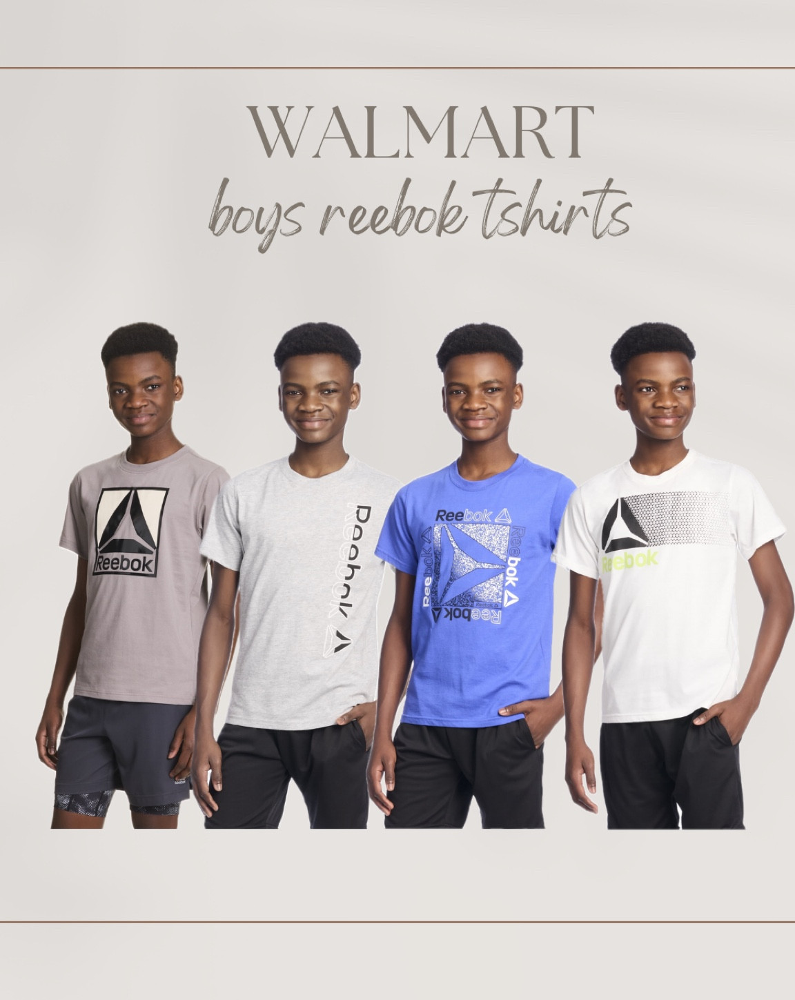 walmart clearance find / boys reebok shirts ranging from $4-$5! 

#LTKActive #LTKSaleAlert #LTKKids