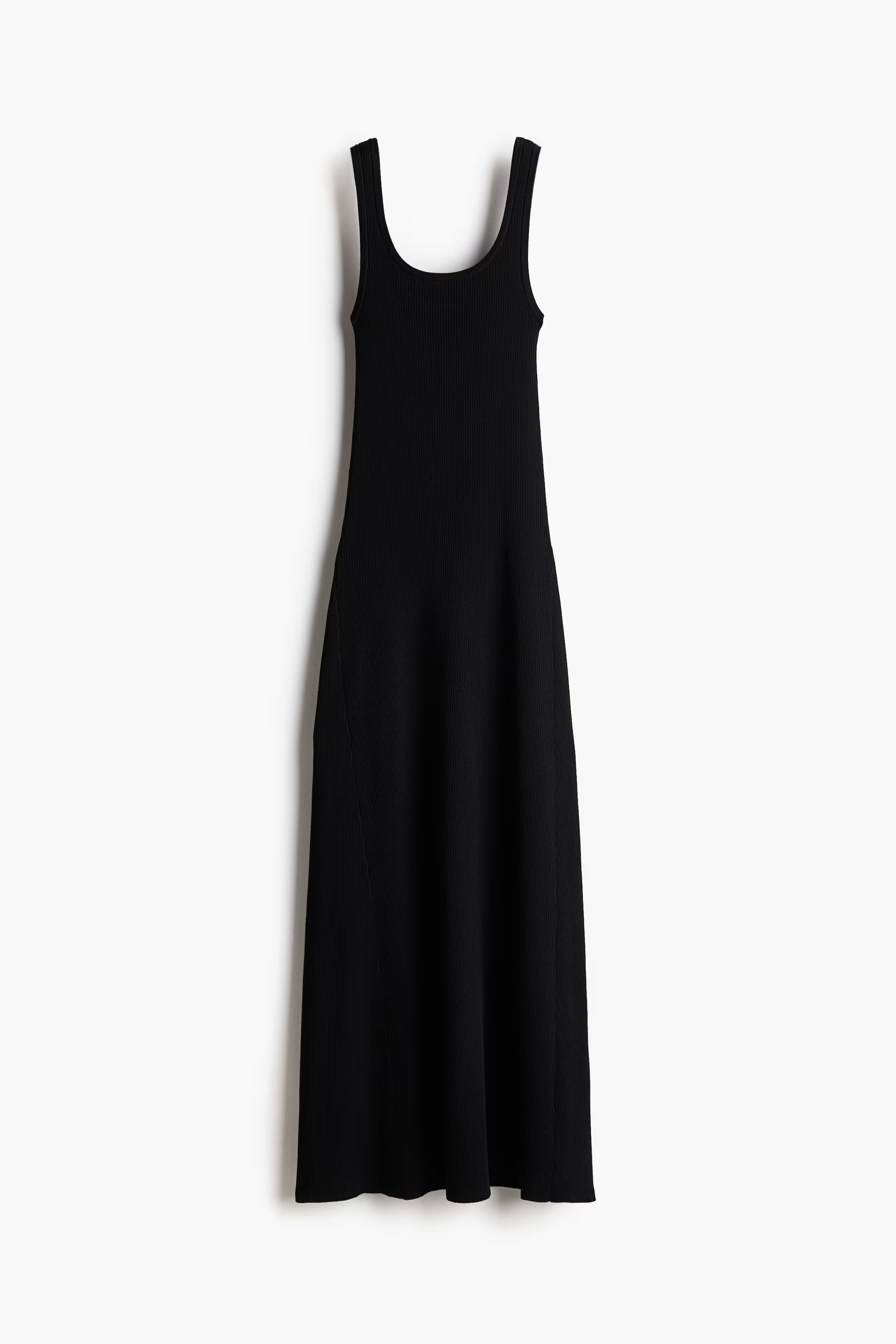 Flared-skirt rib-knit dress | H&M (UK, MY, IN, SG, PH, TW, HK)
