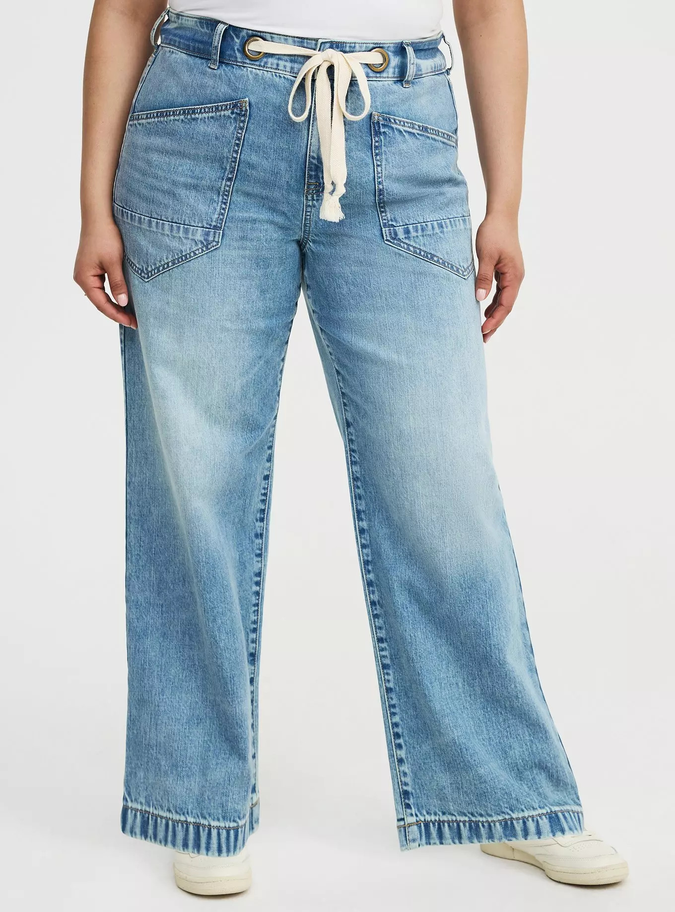 High-Rise Loose Straight Jean | Torrid (US & Canada)