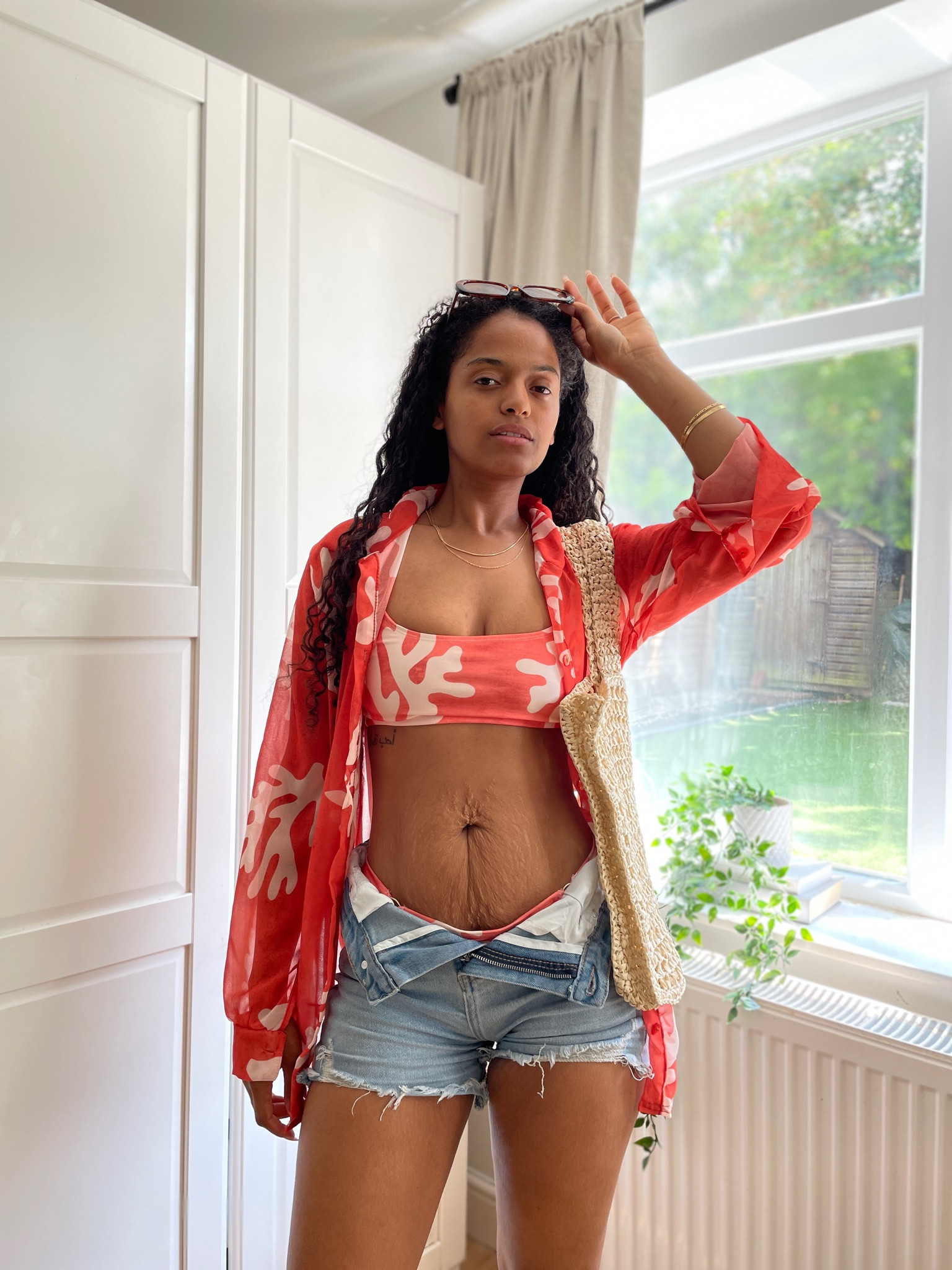 Cute beach outfit 🧡